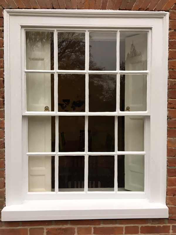 Ashley Veness Painting Sash Window